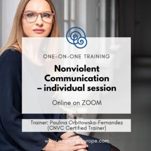 Nonviolent Communication Individual session with Paulina Orbitowska-Fernandez