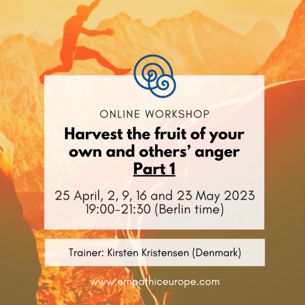 Kirsten Kristensen Harvest the fruit of your own and others' anger. 5 edition