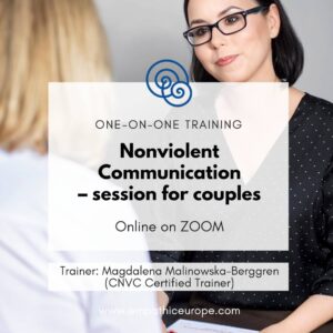 Nonviolent Communication NVC session for couples with Magdalena Malinowska-Berggren