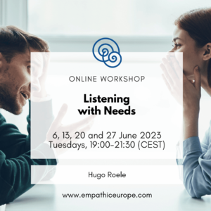 Listening with Needs – online workshop with Hugo Roele