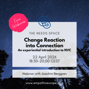 Webinar Change reaction into connection