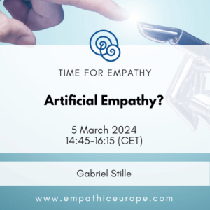 Artificial Empathy? – Gabriel Stille